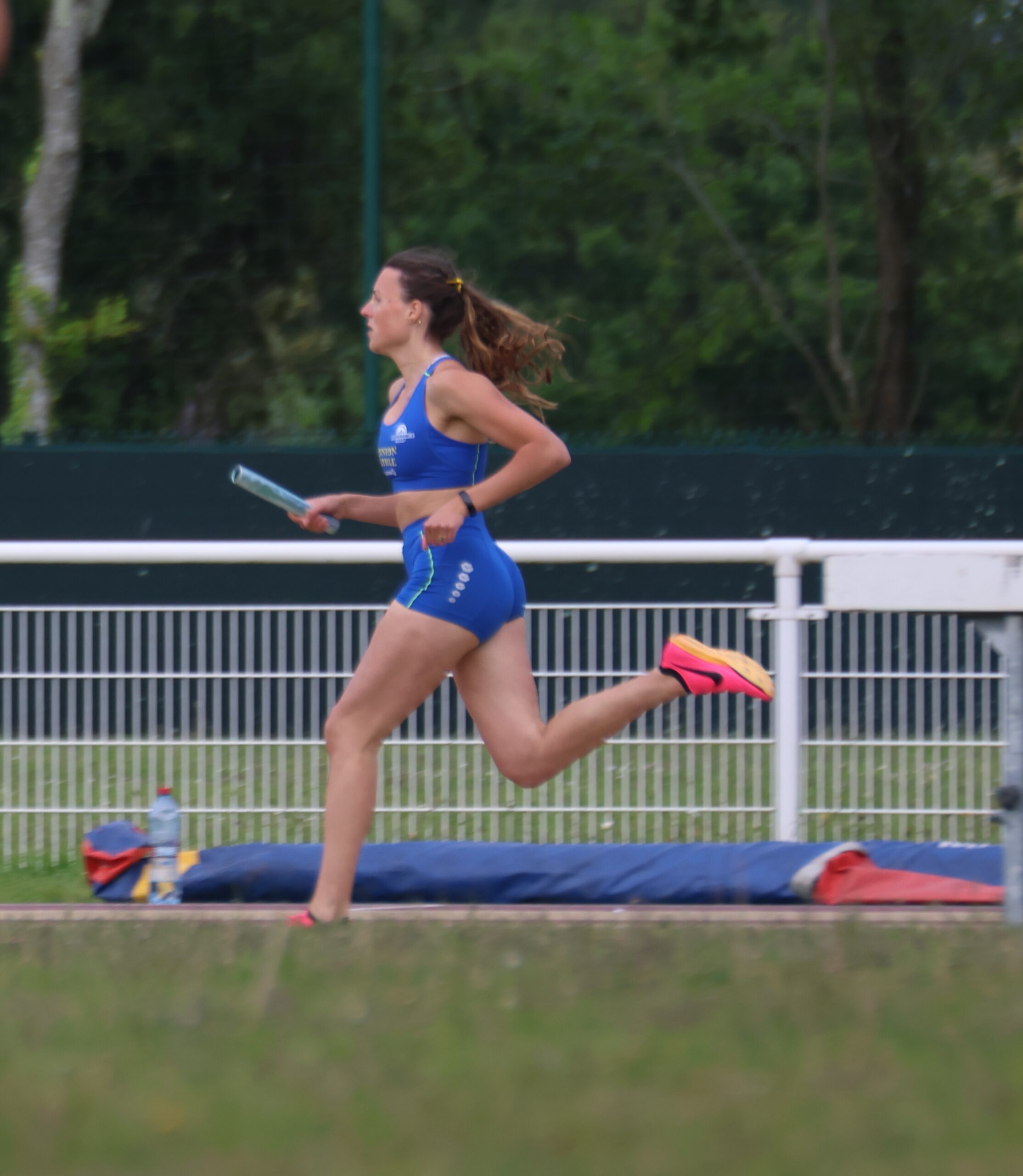 Sarah de Saint Laurent à l'athlétisme